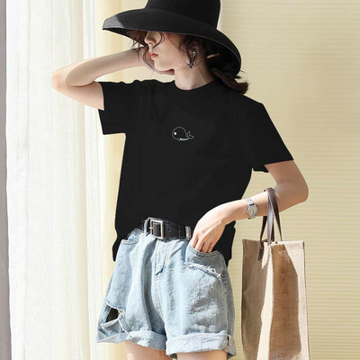 Ежедневна широка тениска с надпис - няколко модела