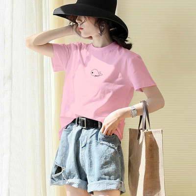 Ежедневна широка тениска с надпис - няколко модела