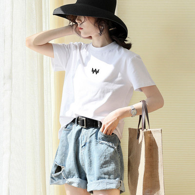 Ежедневна широка тениска с надпис - няколко модела