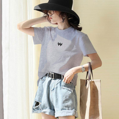 Ежедневна широка тениска с надпис - няколко модела