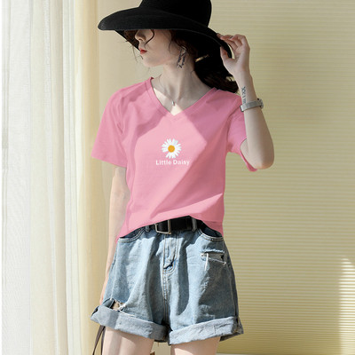 Дамска тениска с апликация-няколко модела