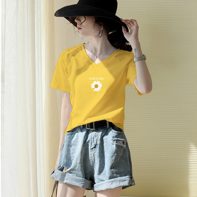 Дамска тениска с апликация-няколко модела