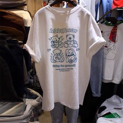 Ежедневна широка тениска  апликация