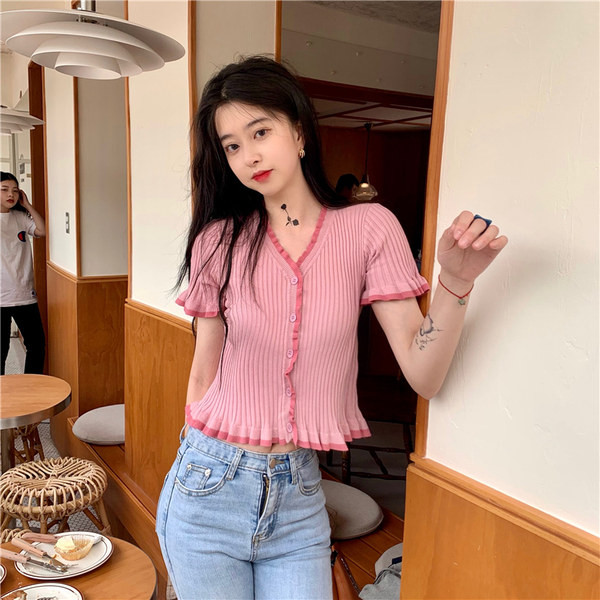 Ежедневна дамска блуза с копчета -три цвята