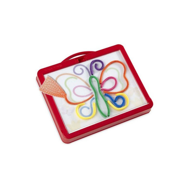 Творчески комплект с цветни шнурове 40619