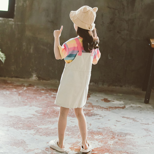 Детски сет за момичета - тениска и сукман