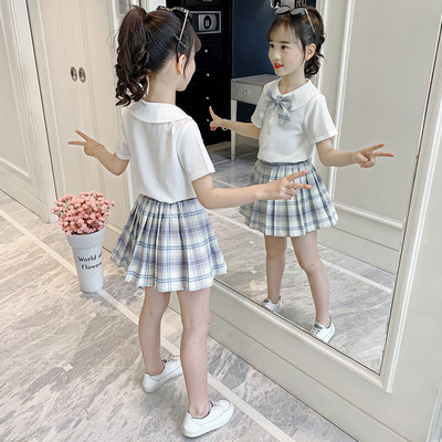 Модерен детски комплект от две части за момичета