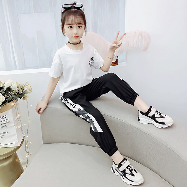 Детски комплект с надписи - за момичета