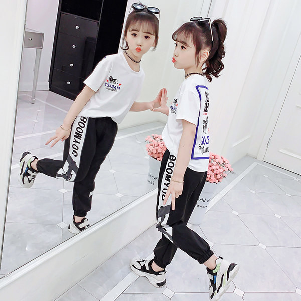 Детски комплект с надписи - за момичета