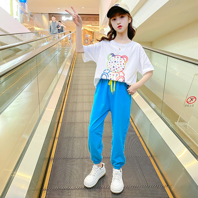 Ежедневен детски комплет - тениска и панталон