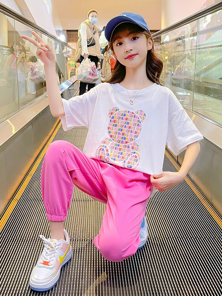 Ежедневен детски комплет - тениска и панталон