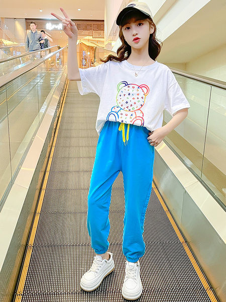 Ежедневен детски комплет - тениска и панталон