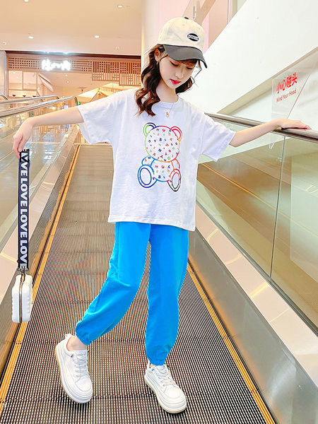 Ежедневен детски комплет - тениска и панталон