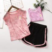 Ежедневен детски комплект от две части за момичета