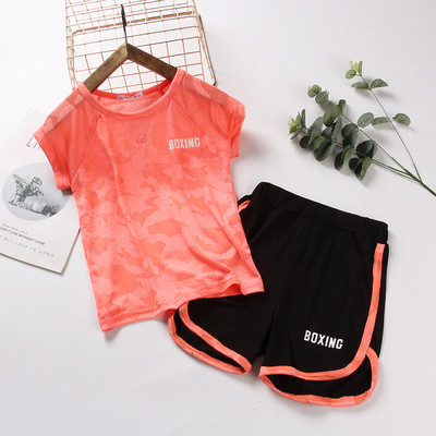 Ежедневен детски комплект от две части за момичета