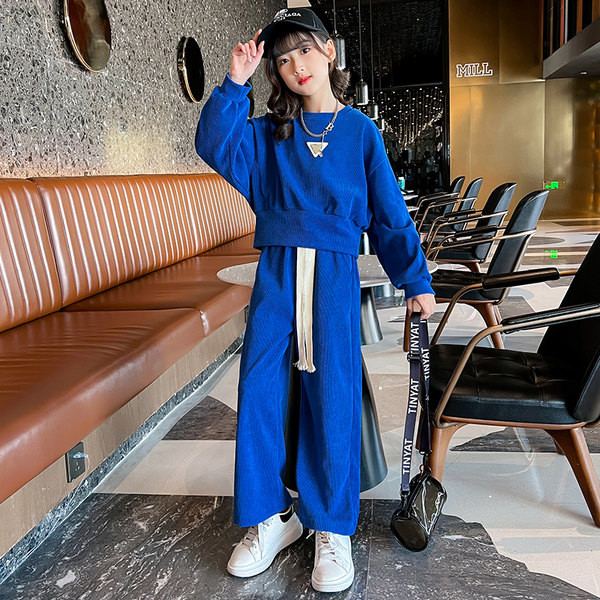 Спортен детски комплект - дълъг панталон и блуза