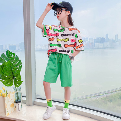 Детски комплект - тениска и къс панталон