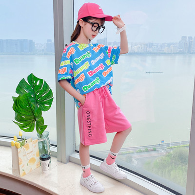 Детски комплект - тениска и къс панталон