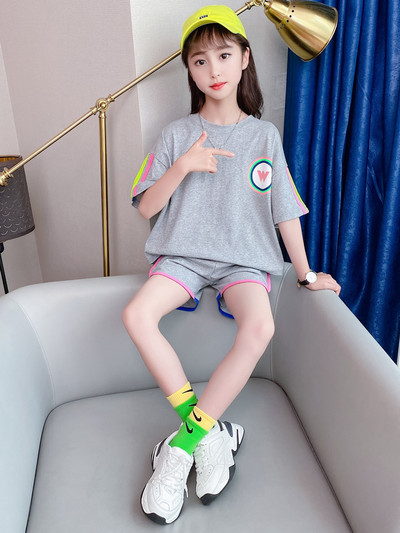 Детски комплект - тениска и къс панталон