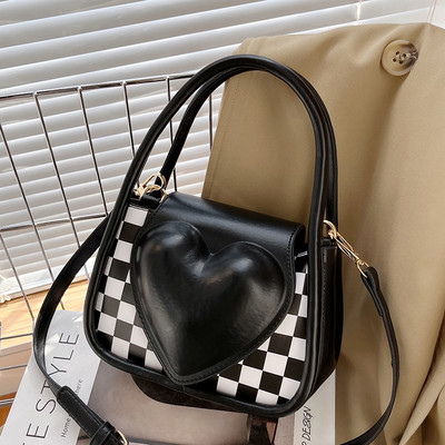 Нов модел дамска кожена чанта с дръжка за рамо