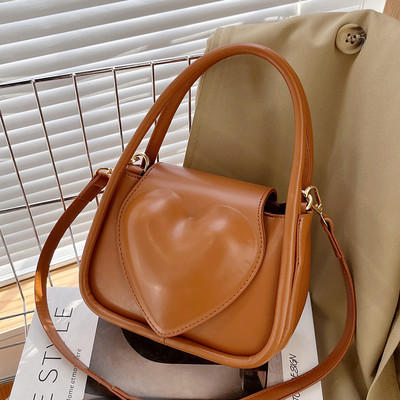 Нов модел дамска кожена чанта с дръжка за рамо