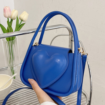 Нов модел дамска кожена чанта с дръжка за рамо