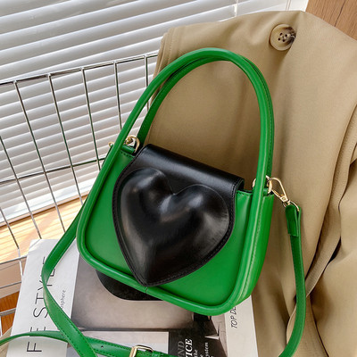 Нов модел дамска кожена чанта с дръжка за рамо