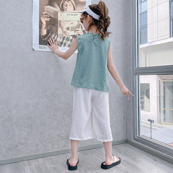 Модерен детски комплект - потник и панталон