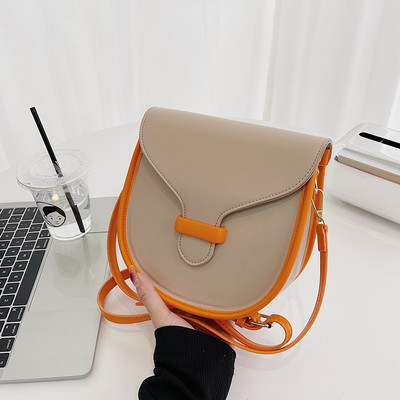 Ежедневна чанта от еко кожа с дълга дръжка за жени