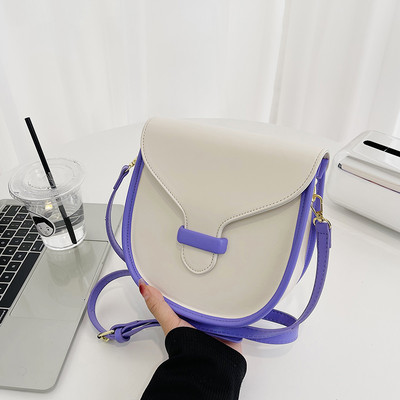 Ежедневна чанта от еко кожа с дълга дръжка за жени