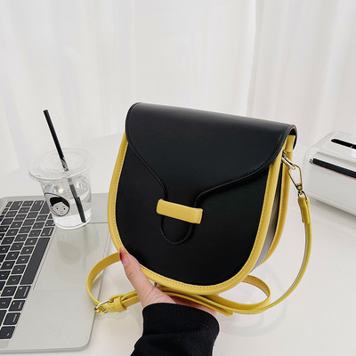 Ежедневна чанта от еко кожа с дълга дръжка за жени