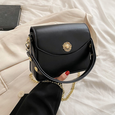 Модерна чанта от еко кожа със закопчалка