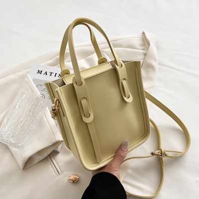 Ежедневна дамска чанта от еко кожа -няколко цвята