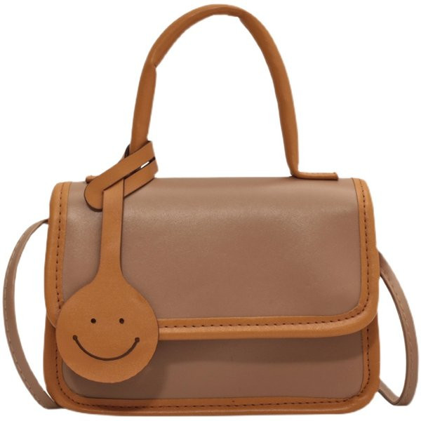 Ежедневна малка кожена чанта с две дръжки