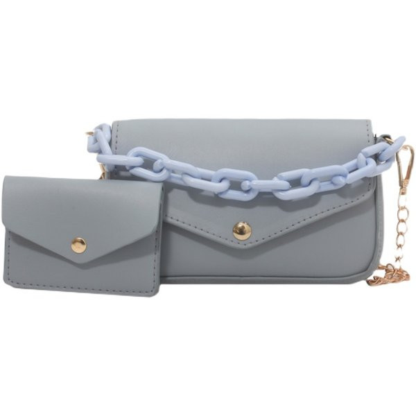 Нов модел малка дамска чанта от еко кожа с две дръжки