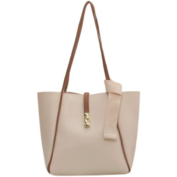 Ежедневна дамска чанта в три цвята за рамо