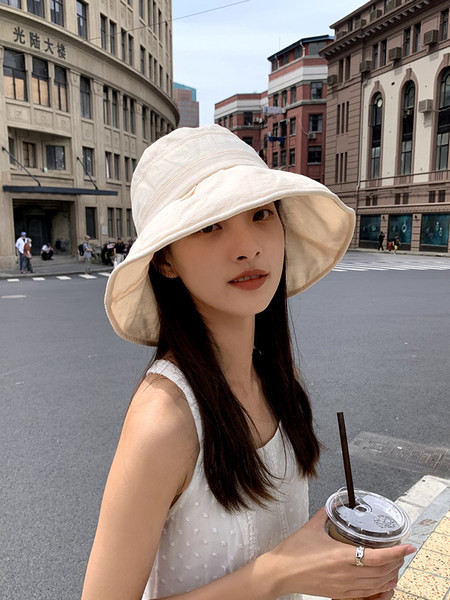 Текстилна шапка тип рибарска с UV защита