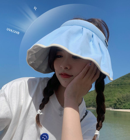 Дамска шапка-козирка с UV защита