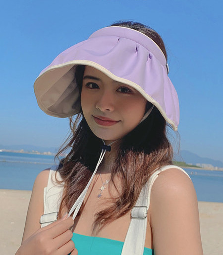 Дамска шапка-козирка с UV защита