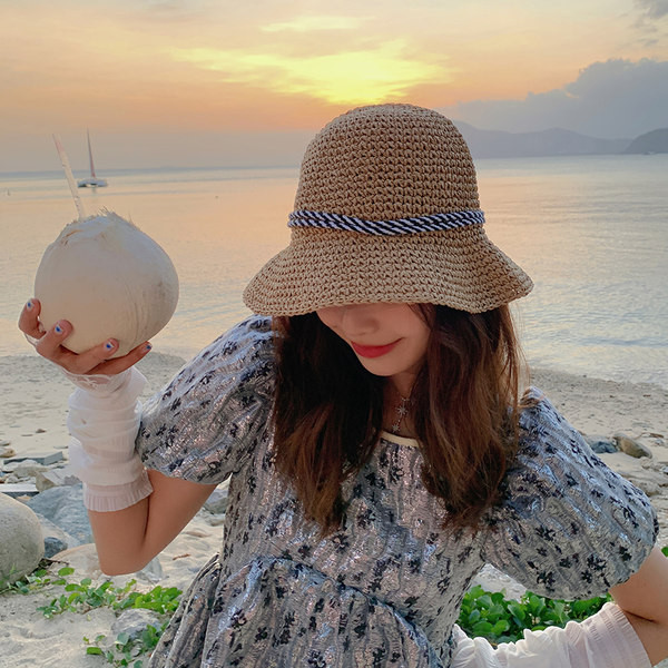 Дамска ежедневна лятна шапка 