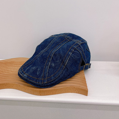 Дамска дънкова барета -в два цвята