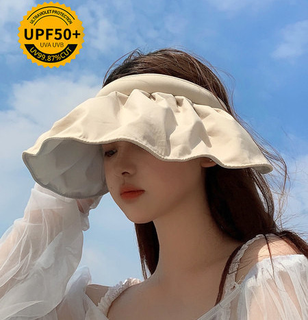 Дамска текстилна шапка-козирка