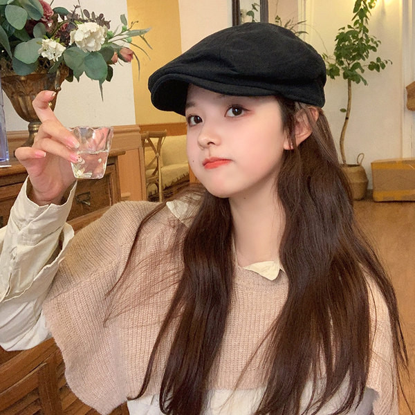 Sügis-talvine naiste barett - puhas mudel