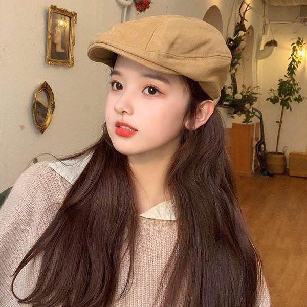 Sügis-talvine naiste barett - puhas mudel