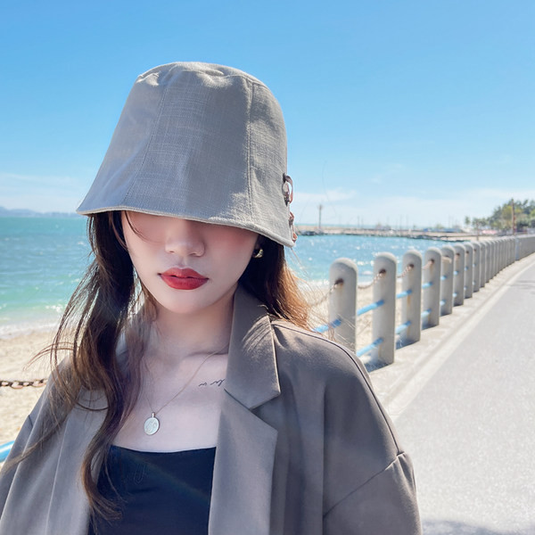 Дамска рибарска шапка с връзки