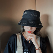 Текстилна рибарска шапка с надписи