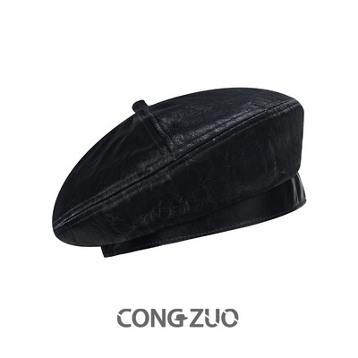 Naiste ühevärviline barettmüts