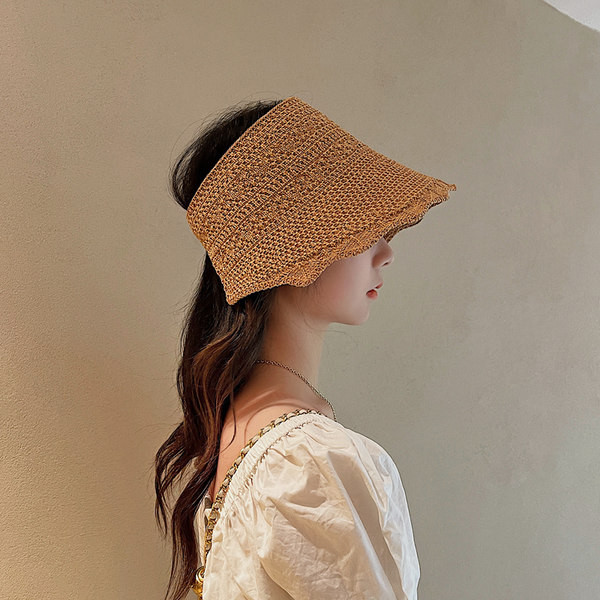 Лятна сламена козирка 