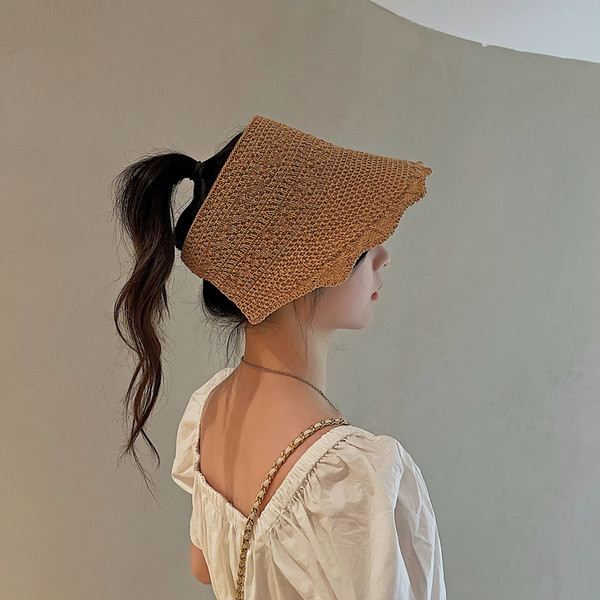 Лятна сламена козирка 