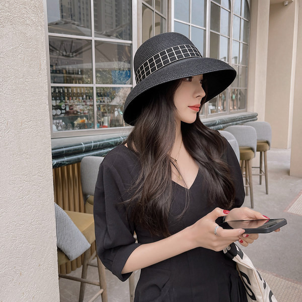 Пролетно-лятна дамска слънцезащитна шапка 